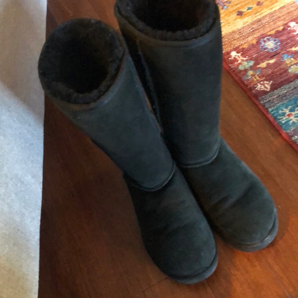 Black UGG boots